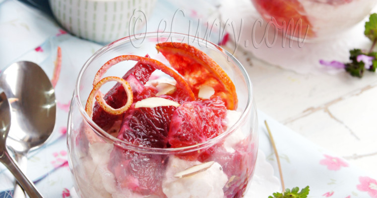 Blood Orange – Ginger Mousse