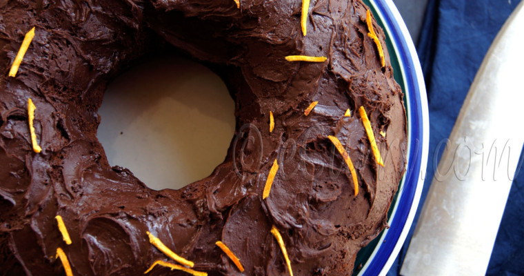 Orange Flavored Chocolate Cake