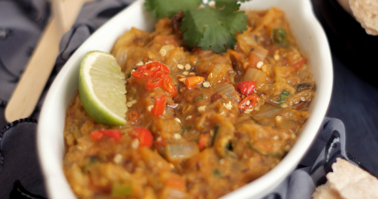 Baingan ka Bharta: Smoky and Spiced Eggplant Mash