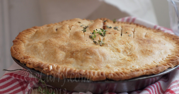 Apple Pie with Lemon Thyme and Ginger