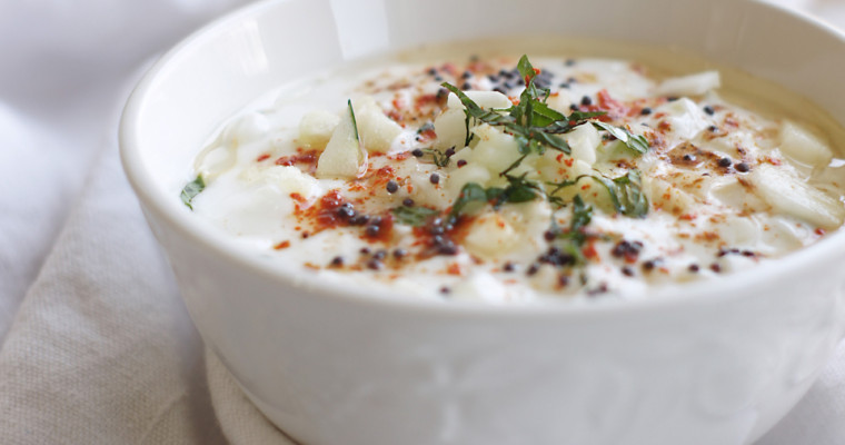 Zucchini Raita: Zucchini and Yogurt Salad