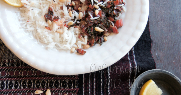 Sautéed Chard with Pine Nuts