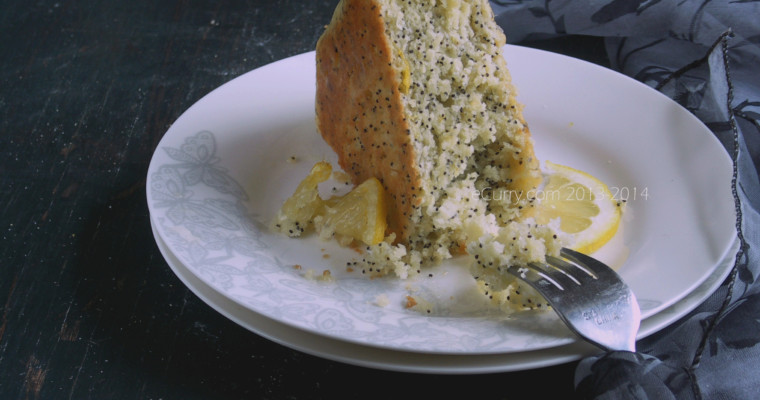 Lemon, Olive Oil, Poppy Seed Cake