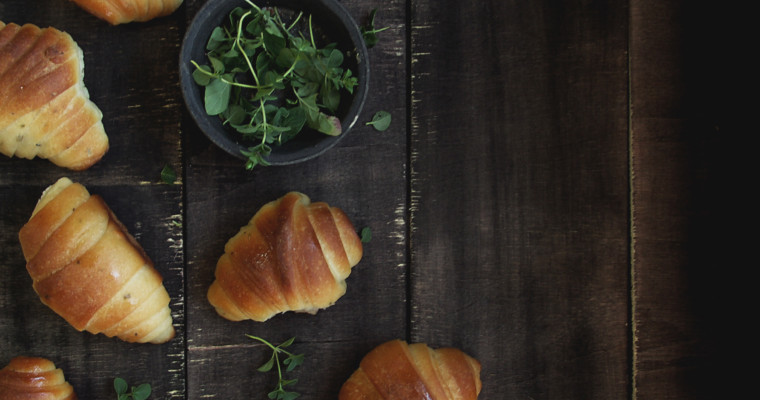 Garlic and Herb Crescent Rolls