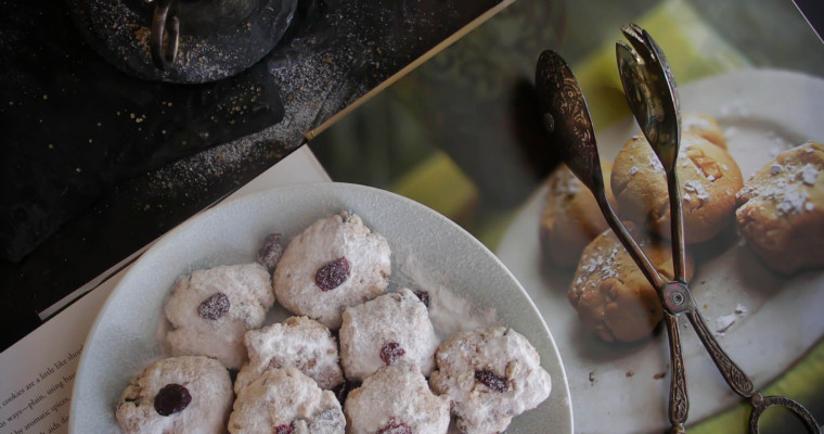 Almond and Cranberry Cookies