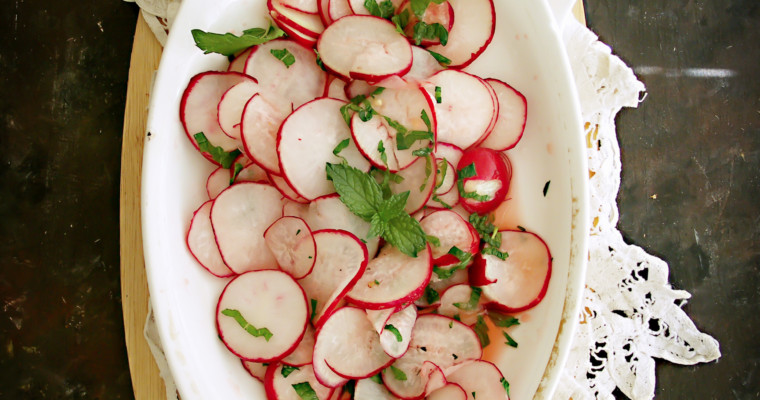 Radish and Mint Salad