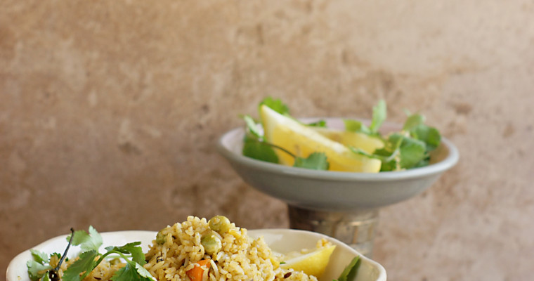 Hara Pulao/Green Rice or Cilantro Mint Rice and the Giveaway Winner